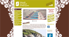 Desktop Screenshot of falmouthsurfschool.co.uk
